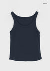Slinky Ribbed Layered Sleeveless Top