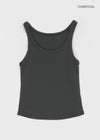 Slinky Ribbed Layered Sleeveless Top