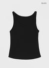 Slinky Ribbed Layered Sleeveless Top