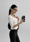 Tevern See-through Embroidered Scrunchies