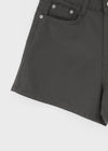 Shearling Cotton Shorts