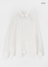 (UNISEX) Ebet Loose Fit Linen Shirt