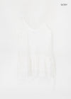 Yusty Tiered Sleeveless Mini Dress