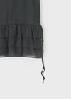 Yusty Tiered Sleeveless Mini Dress