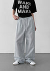 [MADE] Per Summer Stripe Banding Pants