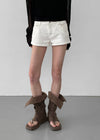 Keffy Low-Waist Micro Shorts