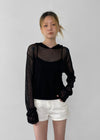 Keffy Low-Waist Micro Shorts