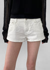 Keffy Low-Waist Micro Shorts