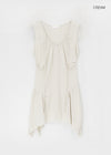 Fezzle Strap Asymmetric Mini Dress