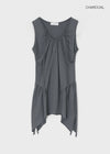 Fezzle Strap Asymmetric Mini Dress