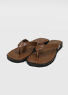 Dovki Square Leather Thong Sandals