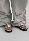 Bakaile Glossy Thong Sandals