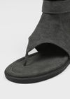 Nouton Linen Buckle Mid Boots