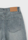 Lobtwo Washed Wide Denim Pants