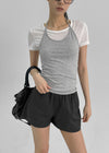 Oiket Strap Halter Tank