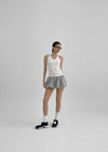 Pomping Banding Balloon Mini Skirt Pants