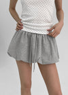 Pomping Banding Balloon Mini Skirt Pants