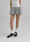 Pomping Banding Balloon Mini Skirt Pants