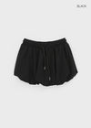 Pomping Banding Balloon Mini Skirt Pants