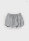 Pomping Banding Balloon Mini Skirt Pants