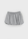 Pomping Banding Balloon Mini Skirt Pants