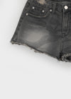 Tiyung Distressed Camo Short Denim Pants