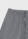 [MADE] Pinky Check Banding Shorts