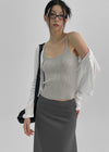 Gemmit Summer Crop V-Neck Cardigan