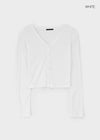 Gemmit Summer Crop V-Neck Cardigan