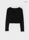 Gemmit Summer Crop V-Neck Cardigan