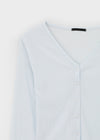 Gemmit Summer Crop V-Neck Cardigan