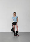 Keffy Low-Waist Micro Shorts
