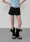 Keffy Low-Waist Micro Shorts
