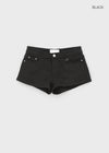 Keffy Low-Waist Micro Shorts