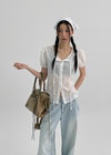Puarong Summer Strap Blouse