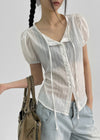 Puarong Summer Strap Blouse