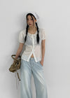 Puarong Summer Strap Blouse