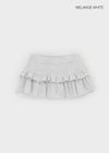 Hevill Tiered Mini Skirt Pants