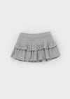 Hevill Tiered Mini Skirt Pants