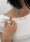 Puffer Horn Ring