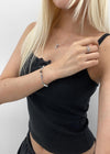 Dillo Twisted Open Ring