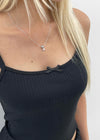 (SILVER 925) Chemiyan Star Ball Necklace
