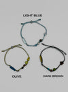 Lepoly Gemstone Bead Knot Bracelet