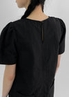Kellova Nylon Short Sleeve Mini Dress
