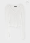 Charlotte V-Neck Crop Summer Cardigan