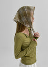 Posh Sheer Check Scarf