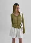 Tranru Ribbed Summer Cardigan