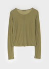 Tranru Ribbed Summer Cardigan
