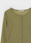 Tranru Ribbed Summer Cardigan