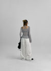 Piar Two-Way Cotton Banding Pants